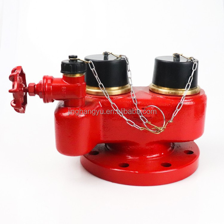 Ductile iron 2 way breeching inlet 4 way breeching inlet valve