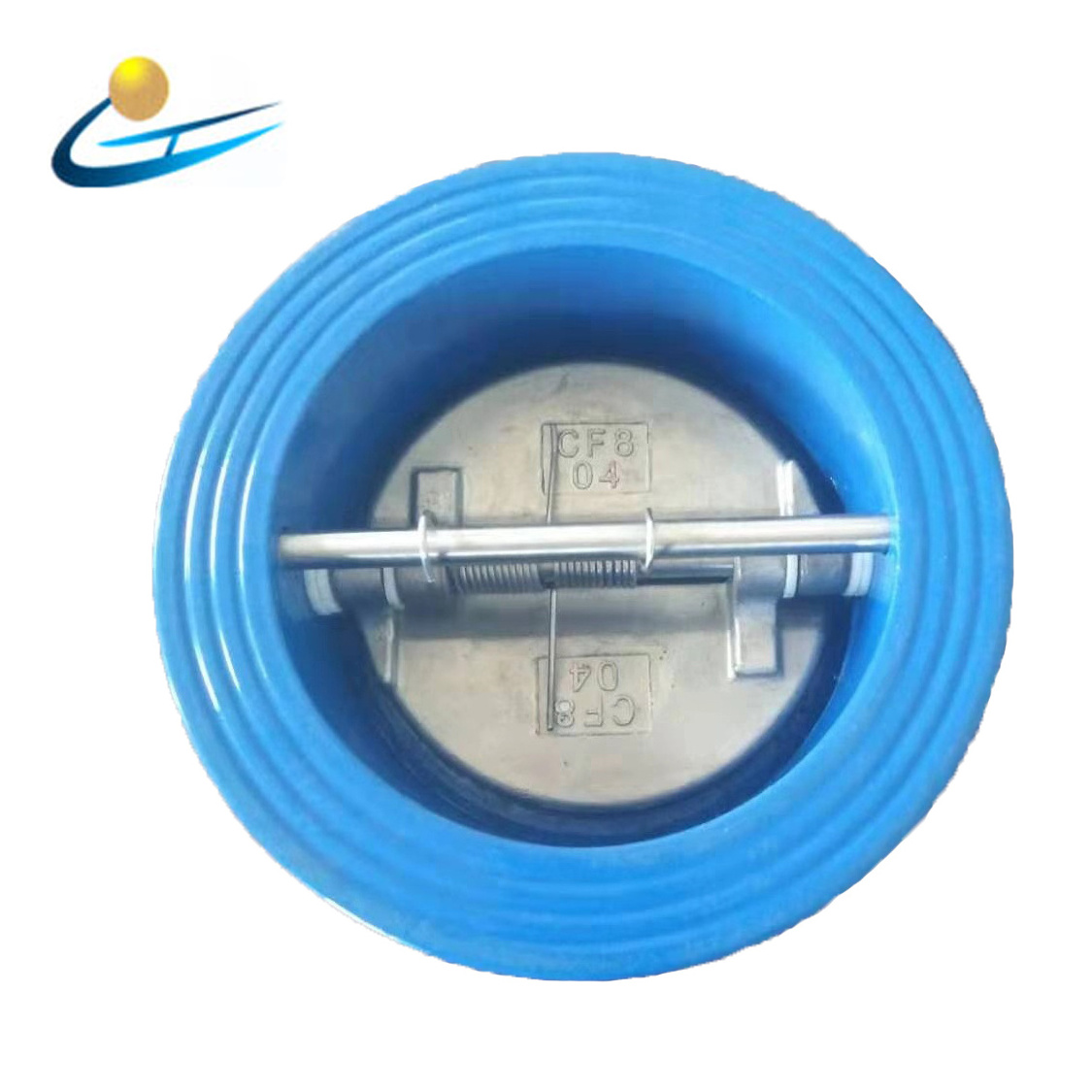 Cast Iron Rubber Butterfly Dual Plate Non Return Wafer Check Valve