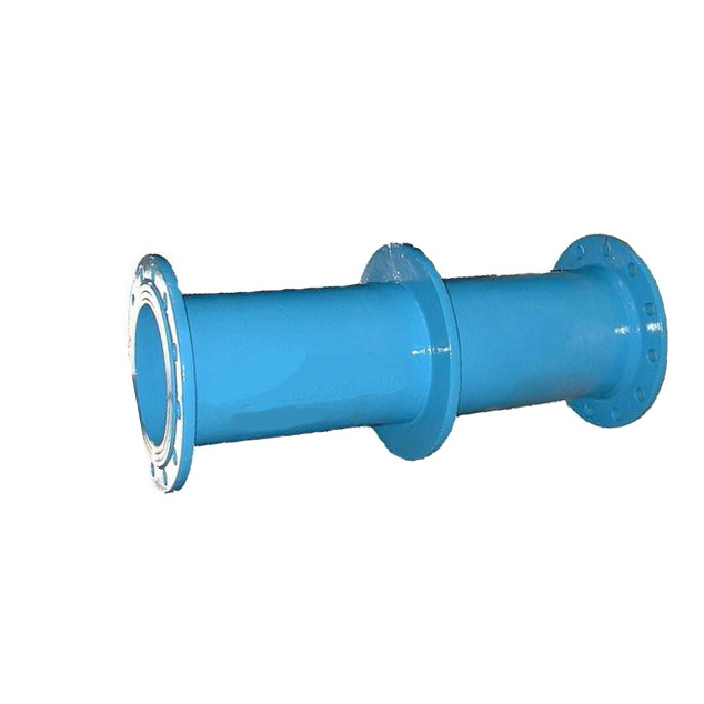 Ductile Iron Double Flange Pipe with Puddle Flange