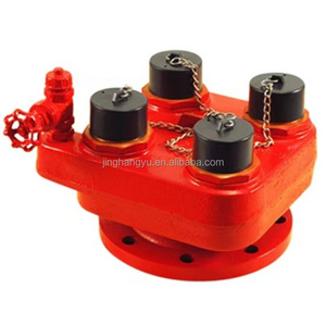 Ductile iron 2 way breeching inlet 4 way breeching inlet valve