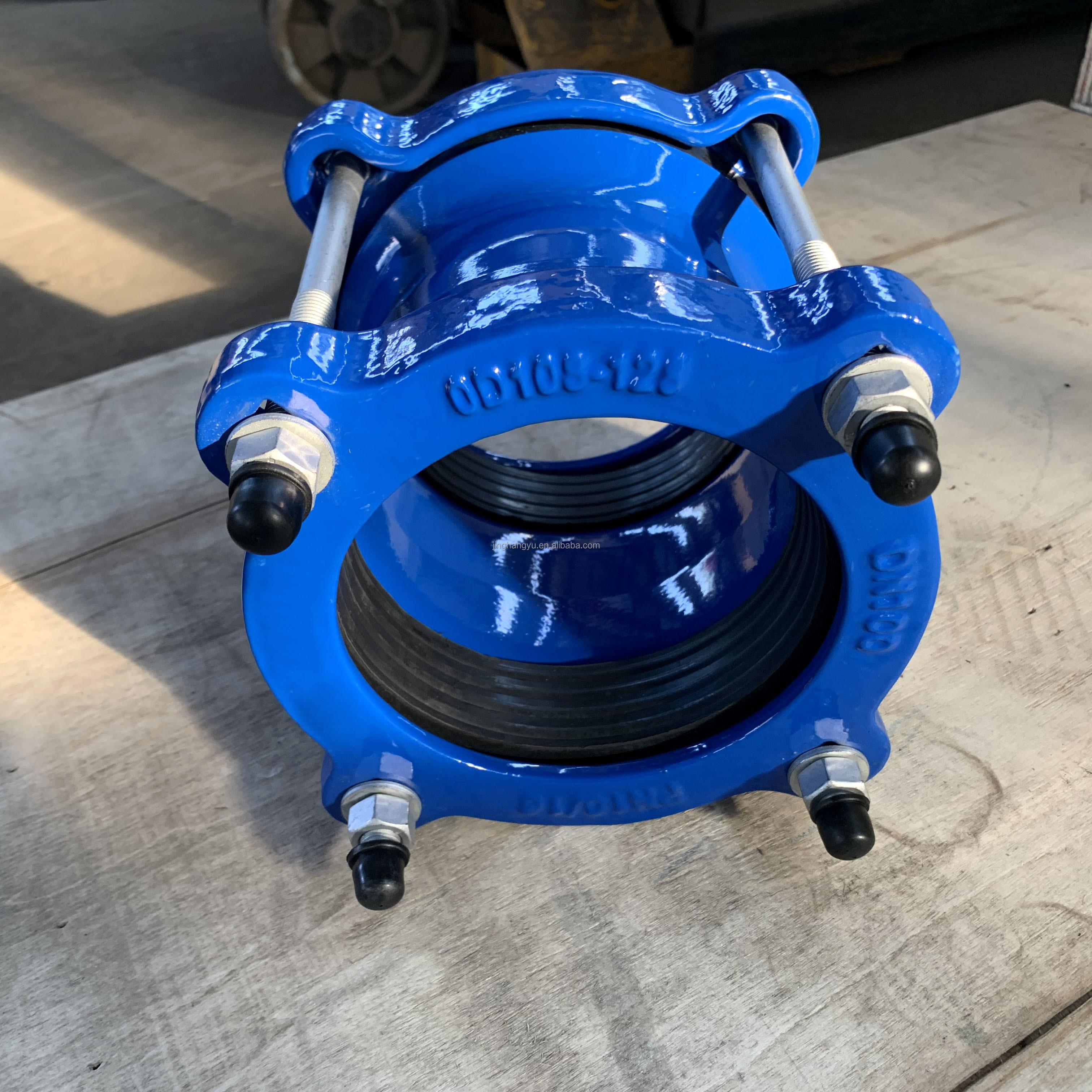 Flexible Universal Wide Range Mechanical Steering Coupling Joint For Ductile Iron Pipe