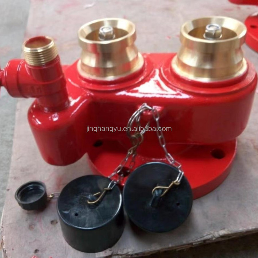 Ductile iron 2 way breeching inlet 4 way breeching inlet valve