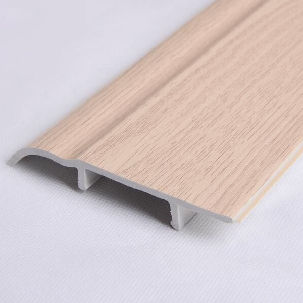 TAP & GO Wall Foot Decoration PVC WPC Wood Plastic Composite Skirting Board PS Skirting Board Flooring Accessories