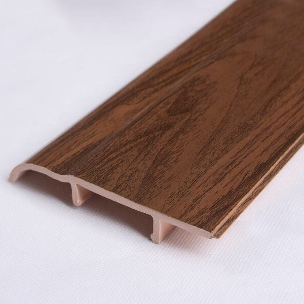 TAP & GO Wall Foot Decoration PVC WPC Wood Plastic Composite Skirting Board PS Skirting Board Flooring Accessories