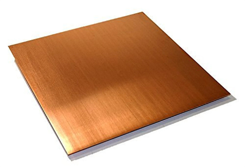 Factory direct supply ASTM 99.95% C11000 C12200 C10100 C10200 Pure copper sheet 3mm