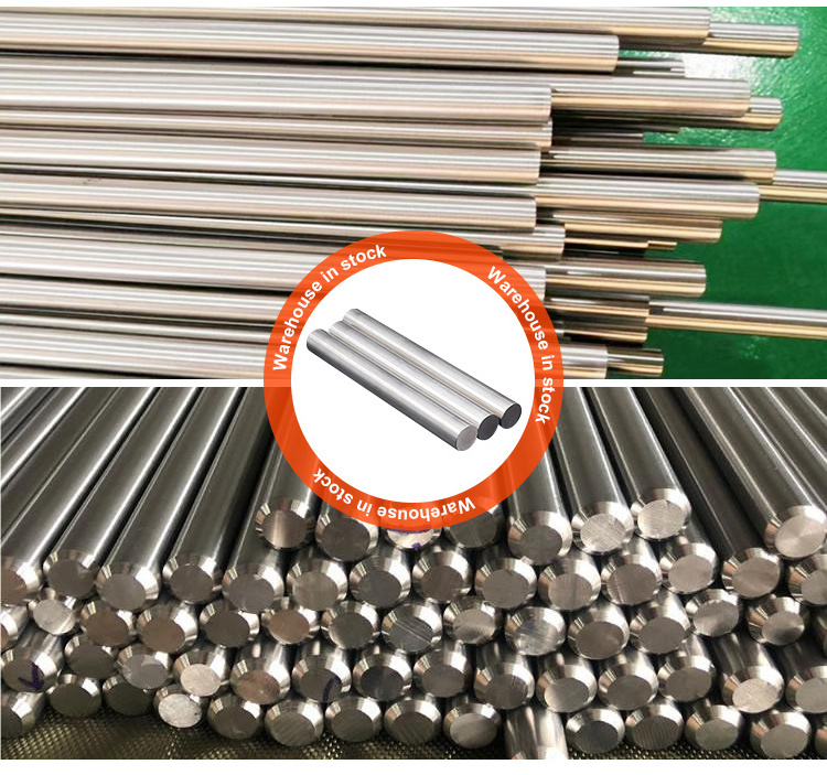 Custom Hot Rolled Cold Drawn Stainless Steel Bright Solid Rod 201 202 304 316 316L 430 Stainless Steel Round Bar