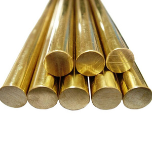 China Factory 99.99% Pure Copper C1100 T2 Brass Round Bar Copper Bar Price Per KG