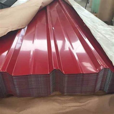 China factory suppliers metal 20 gauge galvanized corrugated steel roofing sheet cheap  price per ton