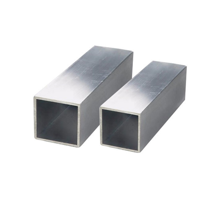 Aluminum Rectangular Tubes /Square Tube Extruded pipe 6061 6063 6000 series  aluminum profile