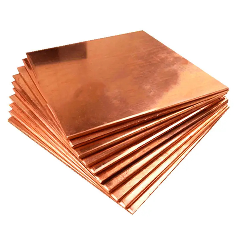 Factory direct supply ASTM 99.95% C11000 C12200 C10100 C10200 Pure copper sheet 3mm