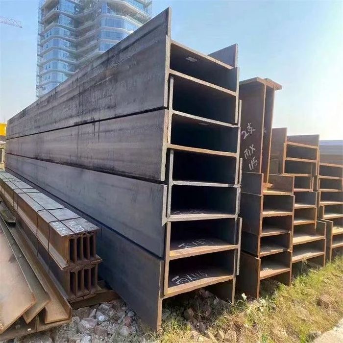 Factory Direct Sale Q235b Q345b Ss400 Steel Profiles H Beams Hot Rolled Carbon H Type Section Structural Steel For Sale