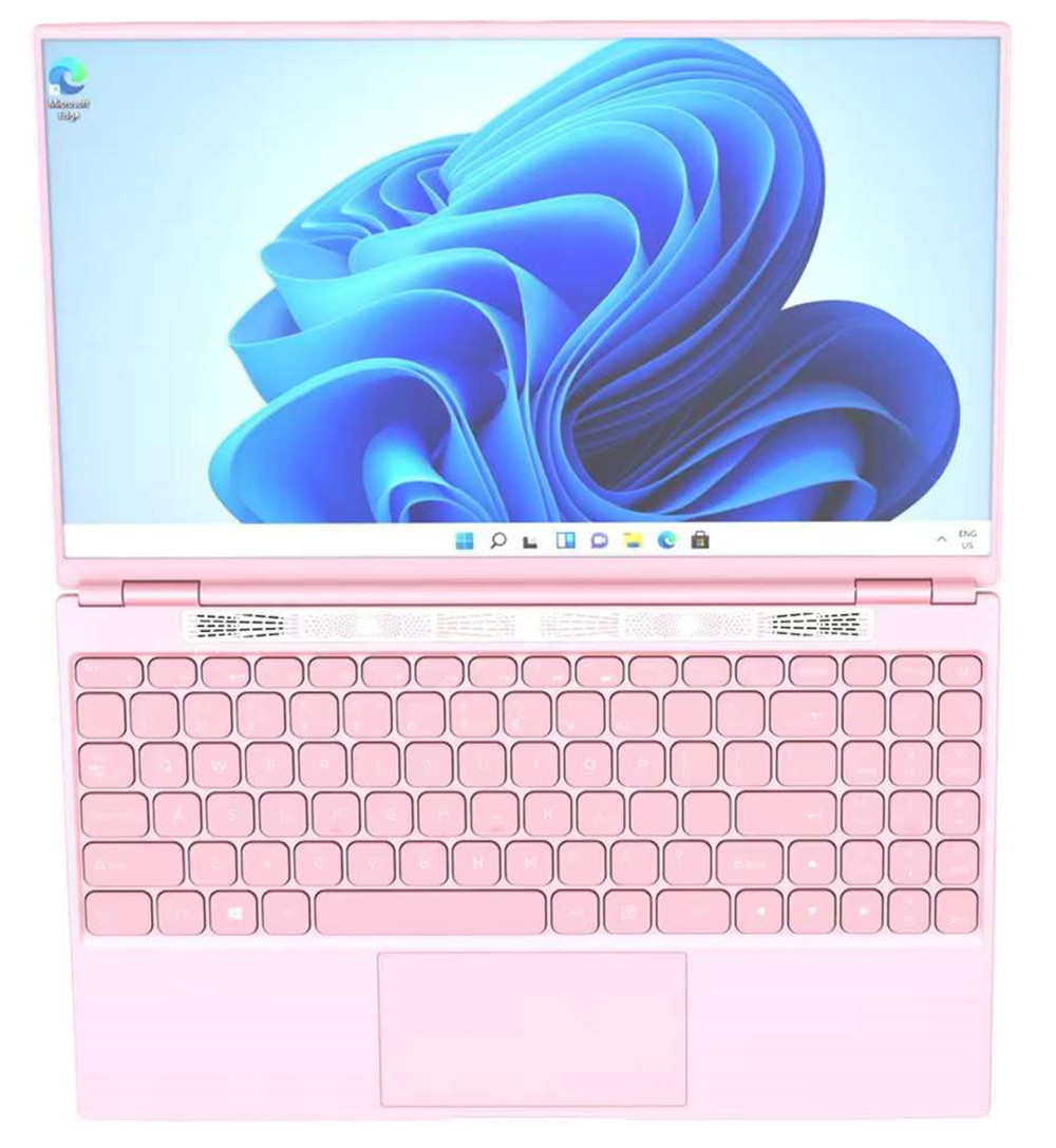 Pink Intel Celeron N5105 Laptop 16GB RAM 128GB SSD 15.6