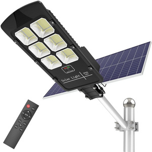 500W Waterproof Solar Street Light Outdoor High Lumen Solar Flood Light Motion Sensor With Remote Control Solar Security Light