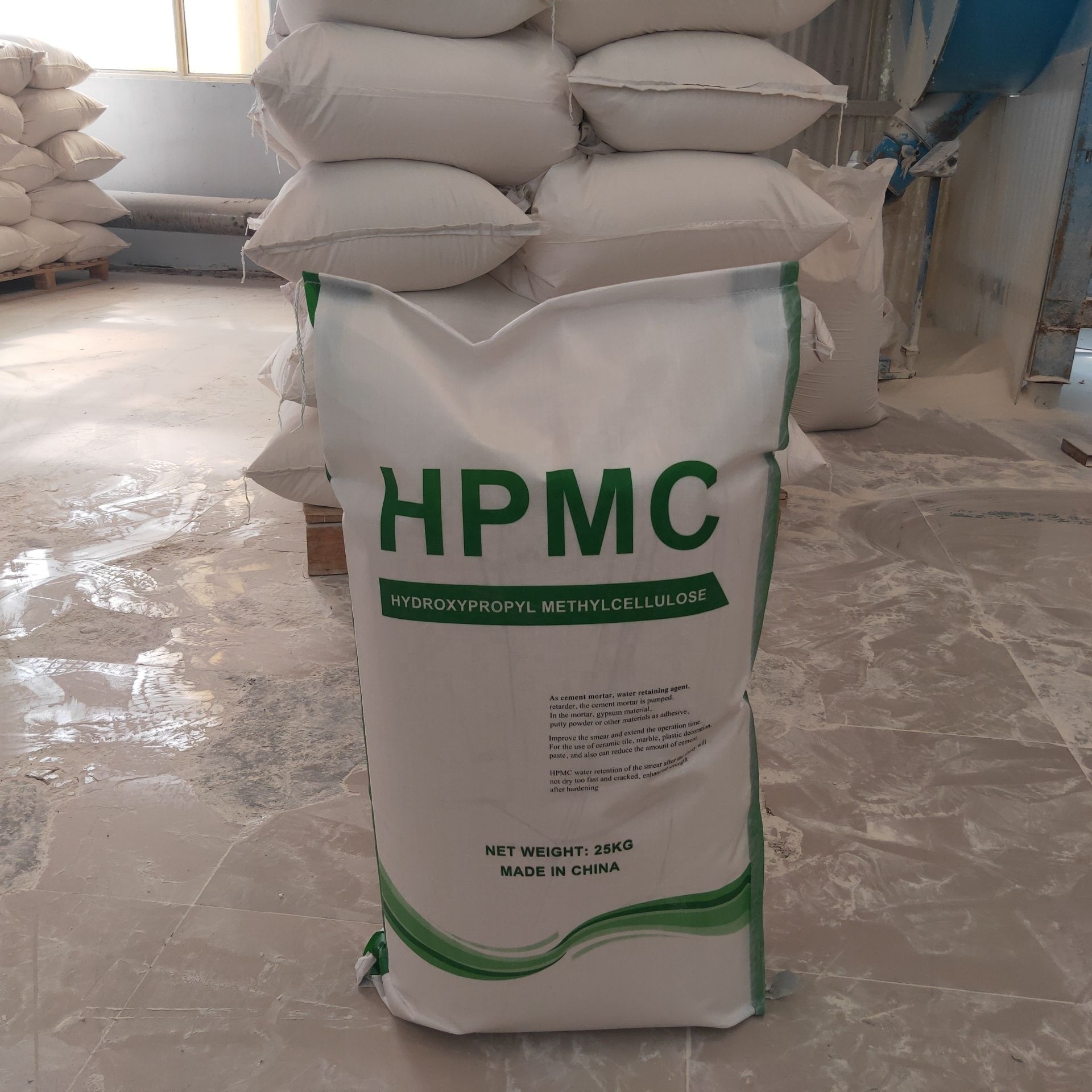 Jinghong chemical manufacturer tile adhesive 200000 mpas hydroxypropyl methyl cellulose powder ether hpmc for putty