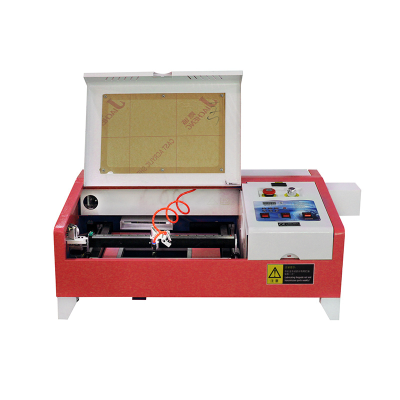 Electric 3020 CO2 Bench Laser Engraving Machine 50W for Stone Bowlder Wood Crystal Paper PVC Stamp