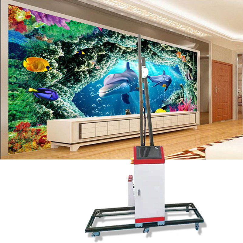 automatic glass tiles paper wall art inkjet mural decor uv wall printing machine 3d wall printer digital l130