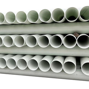 Large diameter insulation grp line winding pultruded fiberglass tube hollow frp pipe