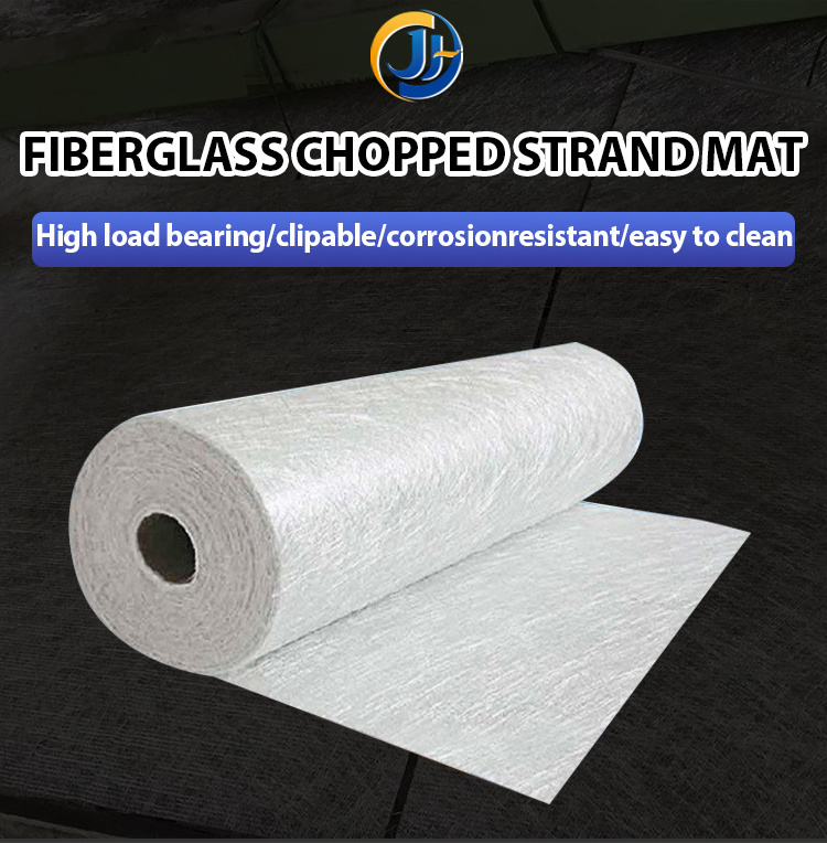 225Gsm 300Gsm 450Gsm E Glass Fiberglass Chopped Strand Mat Roll for FRP Boat Building