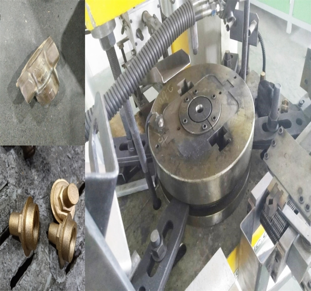 low price copper brass valves production line pneumatic hot forging machine