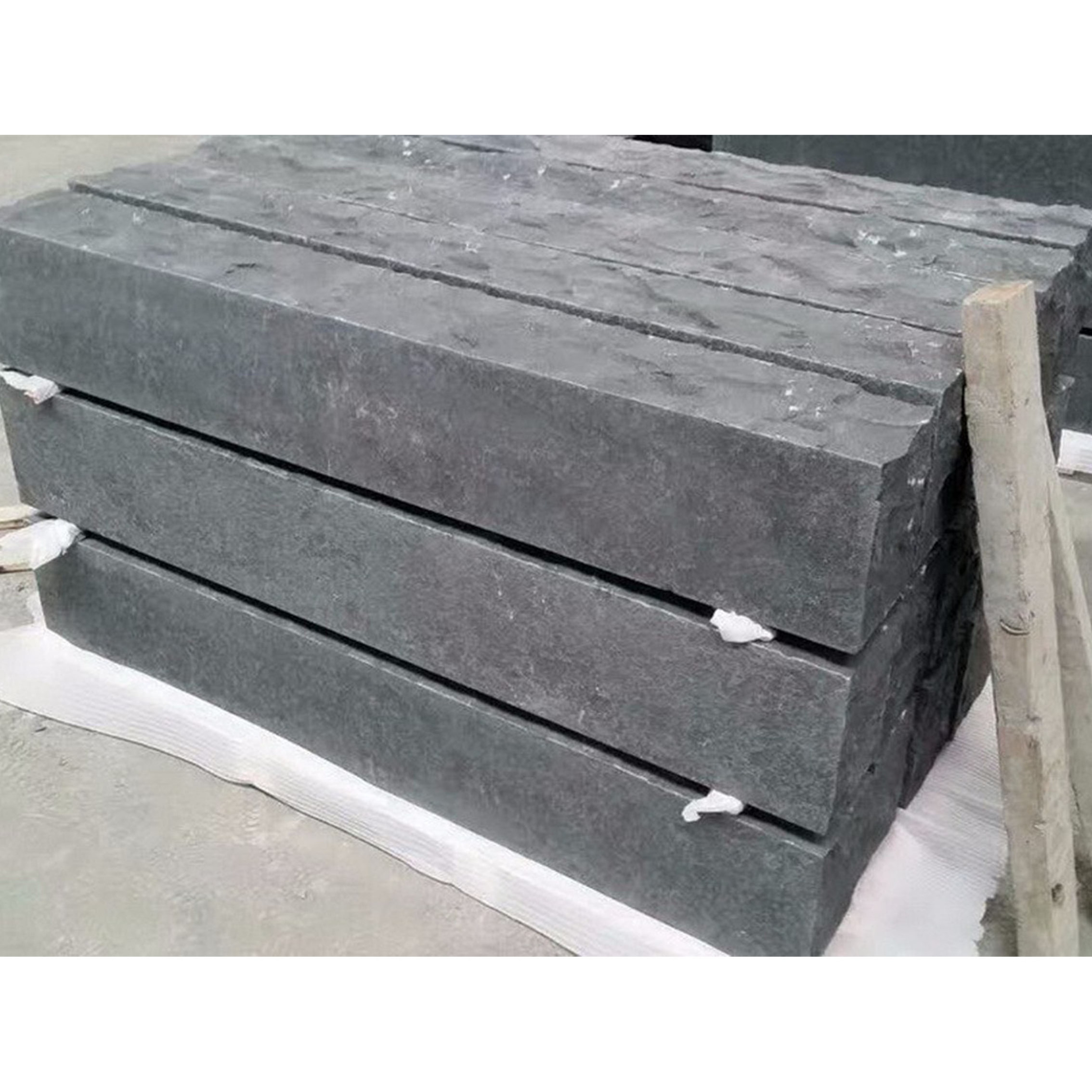 Granite Tile 60 X 60 1cm Step Stone Stair Block Black Grey Paving Stone Granite G603 Natural Polished Graphic Design G603 Dark