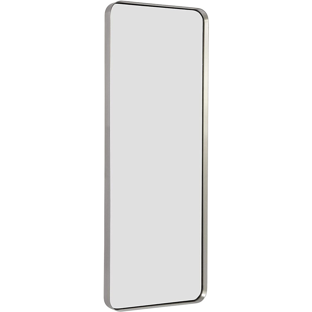 Jinghu Hot Sale Metal Aluminum Alloy Frame Mirror Bronze Round Rectangle Shape Espejo Decorativo Home Decor Mirror