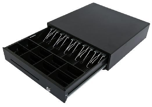 Iron Case Pos System Cash drawer 5 Bill Trays 8 Coin Trays Slots Combinations Removable Base Cash Storage Box for Supermarket