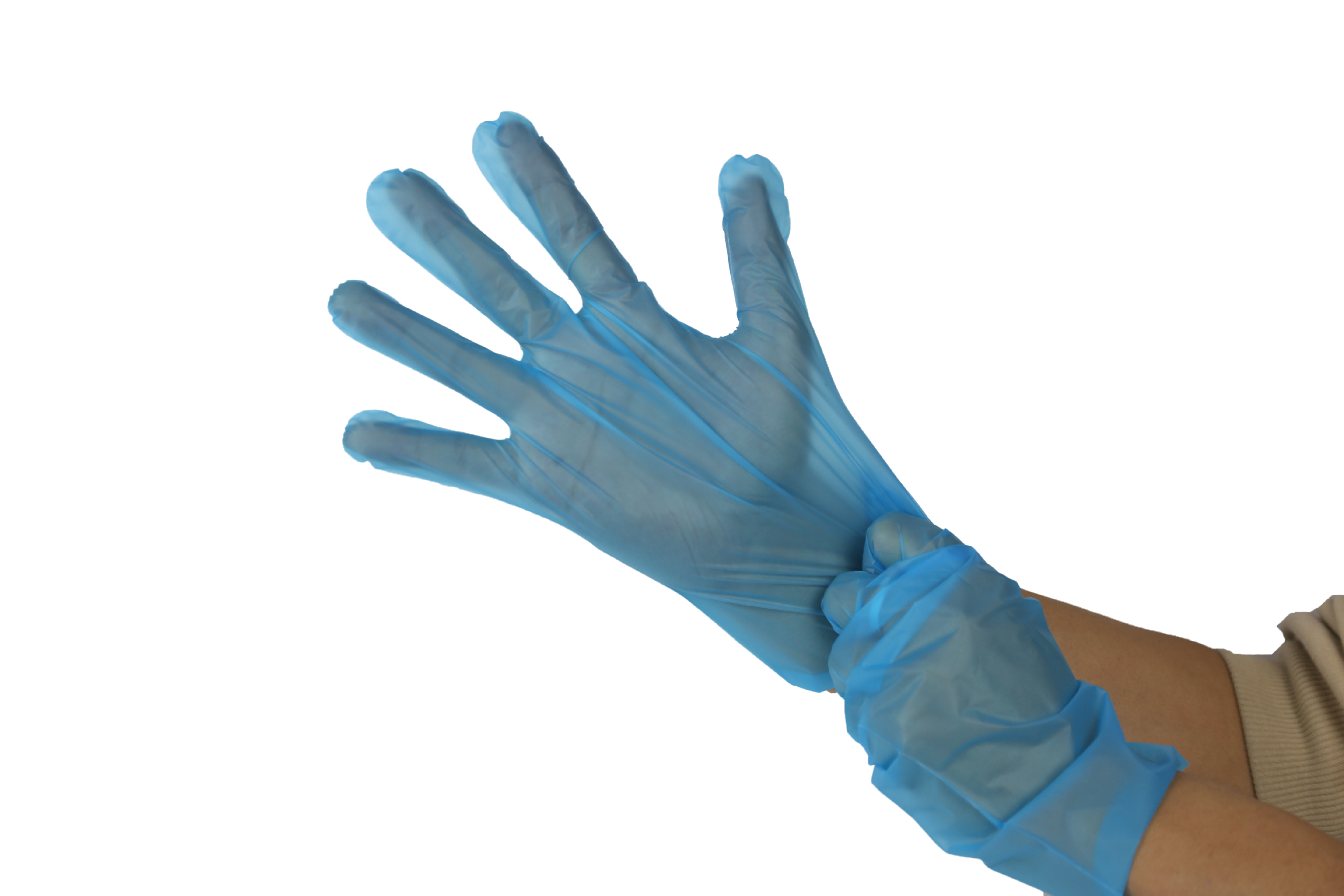 Wholesale Unisex Food Grade Disposable Plastic TPE Gloves Kitchen Cooking Sushi Salon Beauty Use Poly glove