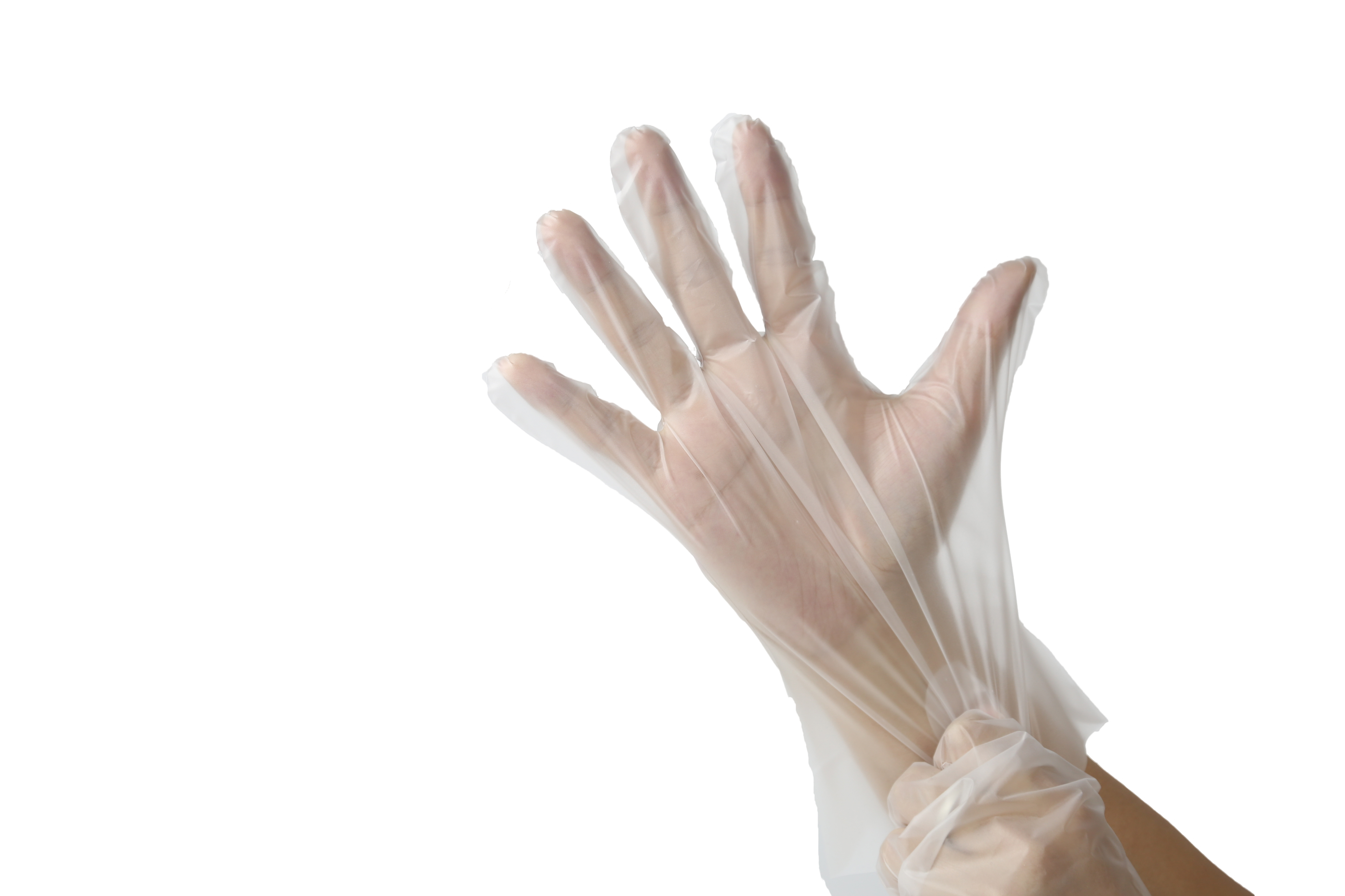 Wholesale Unisex Food Grade Disposable Plastic TPE Gloves Kitchen Cooking Sushi Salon Beauty Use Poly glove