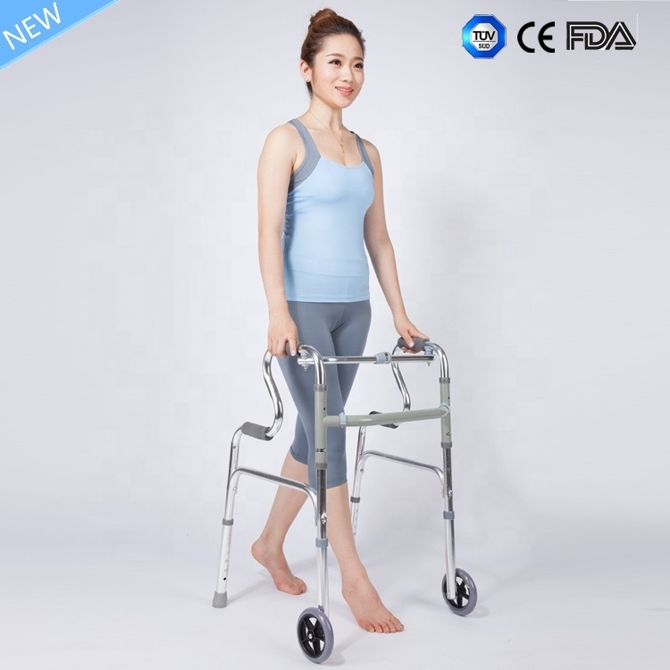 Rehabilitation Therapy Supplies medical rollator handicapped walker for walking aid