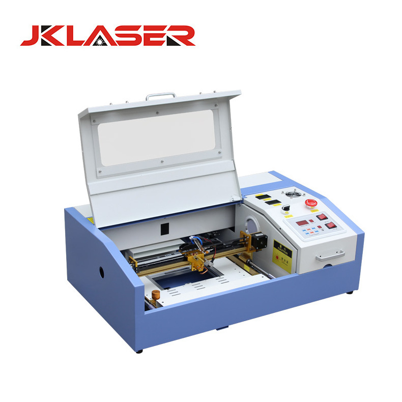 electric 3020 CO2 desktop laser engraving machine 40W/50W for woodl/paper/pvc/stamp