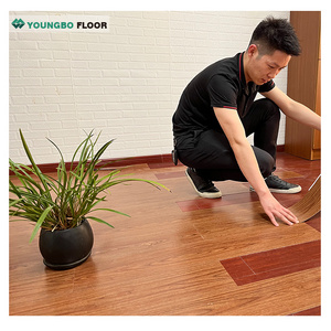 Plastic Flooring durable pvc vinyl flooring sheet self adhesive floor panels