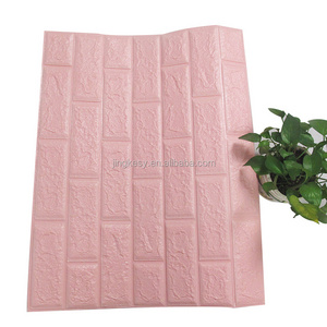 3D Foam brick home decoration wallpaper sticker