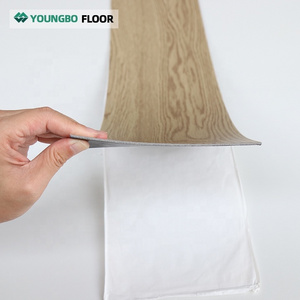 Strong Glue Self Adhesive Sticker 1.5mm PVC Vinyl Flooring Waterproof Peel and Stick Vinyl Floor Planks