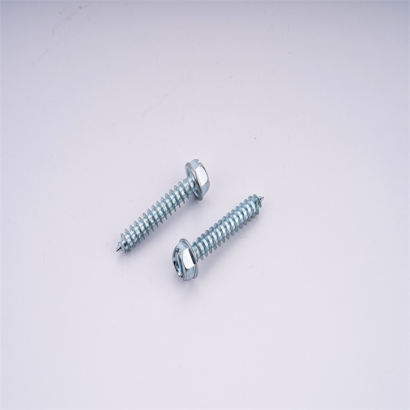 china wholesale Hexagonal Self Drilling Screw Yellow Zinc Material Hex Self Drilling Roofing Screws With Rubber Washer