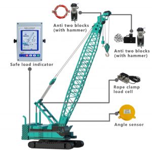 Safe Load Moment Indicator for Crawler Crane with 5.6 inch display