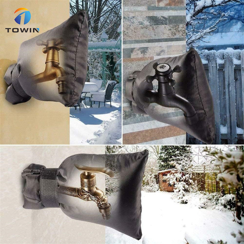 Frost Free Insulated Spigot Hose Bib Faucet Covers Waterproof Socks Outdoor Tap Faucet Cover For Winter Freeze Protection