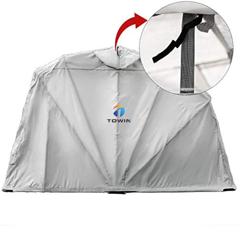 Folding Motorcycle Cover Shelter Motorbike Garage Canopy Tent Garage Foldable Motorcycle Shelter