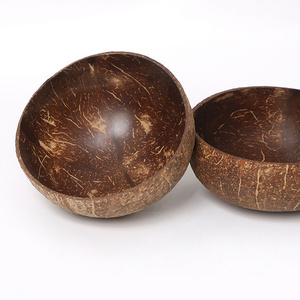 Big Supply wobble free Coconut Shell Bowl painted vietnam-coconut-bowl