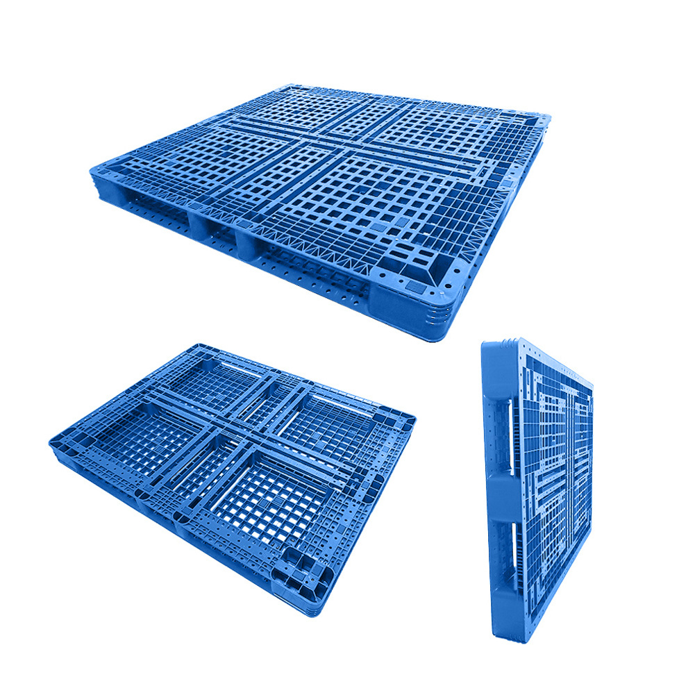 Low Prices Forklifts Hdpe Plastic Pallet 1200X1200, Stacking Racks Heavy Duty Nestable Recycled Plastic Pallet