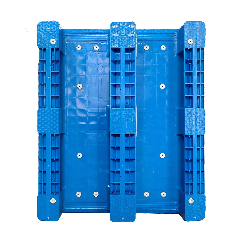 Low Prices Forklifts Hdpe Plastic Euro Pallet, Stacking Racks Heavy Duty Nestable Recycled Plastic Pallet