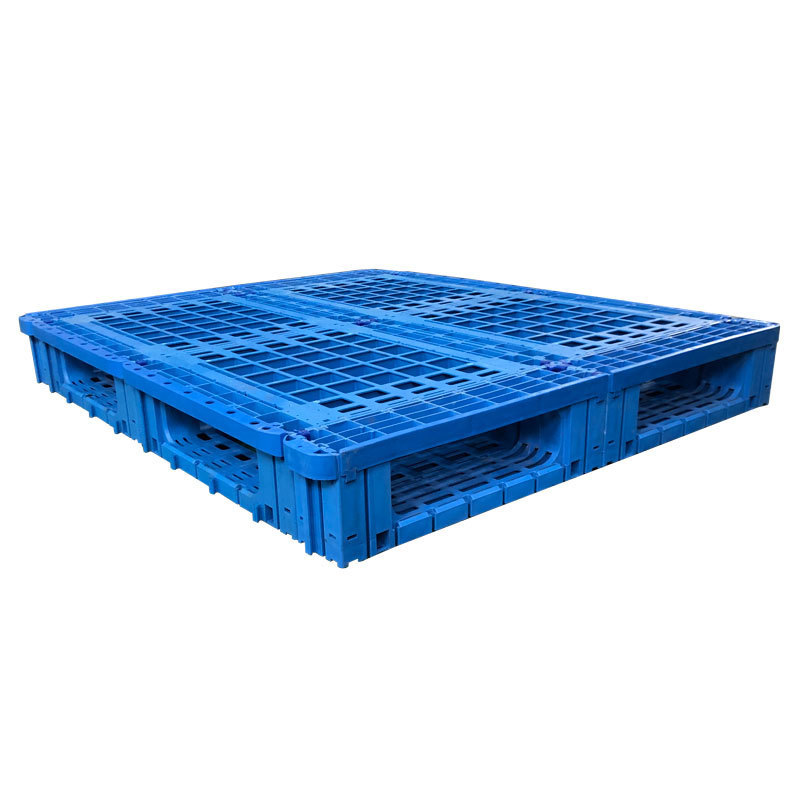 Hygienic Food Grade closed deck wholesale large heavy duty plastik pallet reinforced plastic pallet for sale