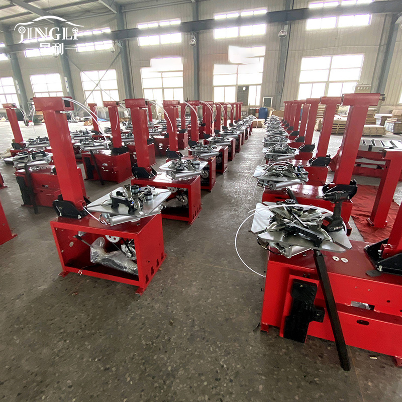 tire changer and wheel balancer combo machine equipment for touchless car mini tire changer