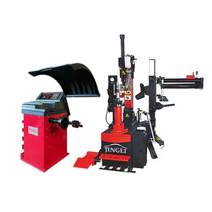 factory price custom logo Tyre Shop Equipment wheel balancer tire changer machine combo