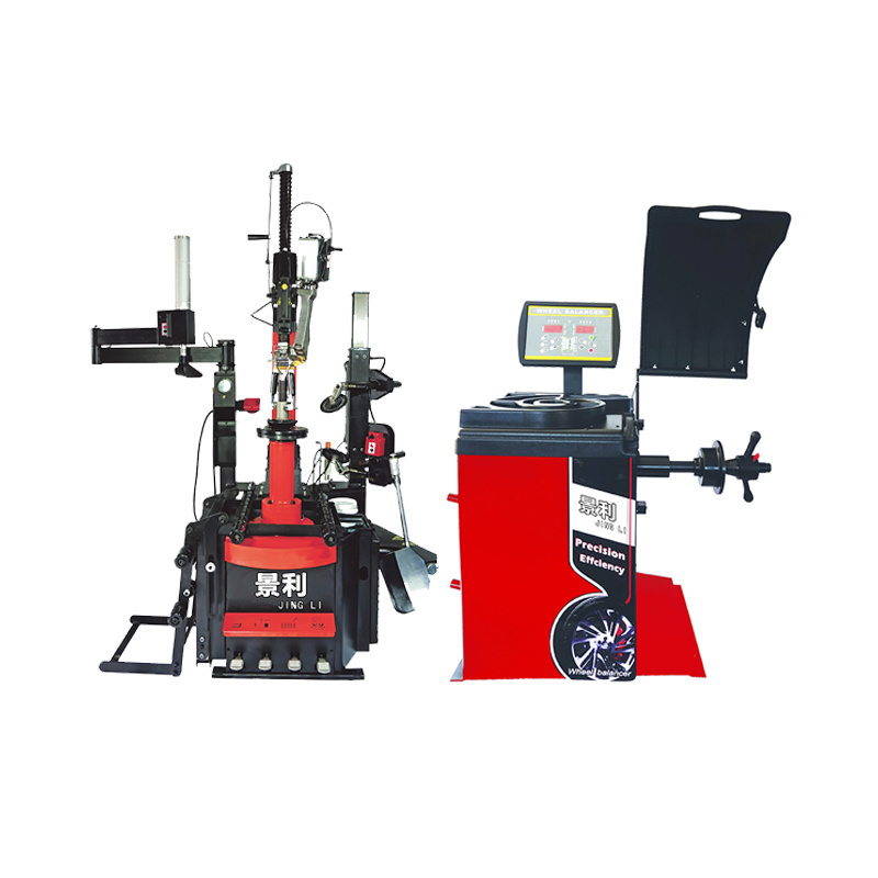 Custom full automatic leverless tire changer tyre changing machine tyre changer machine and wheel balancing machine combo