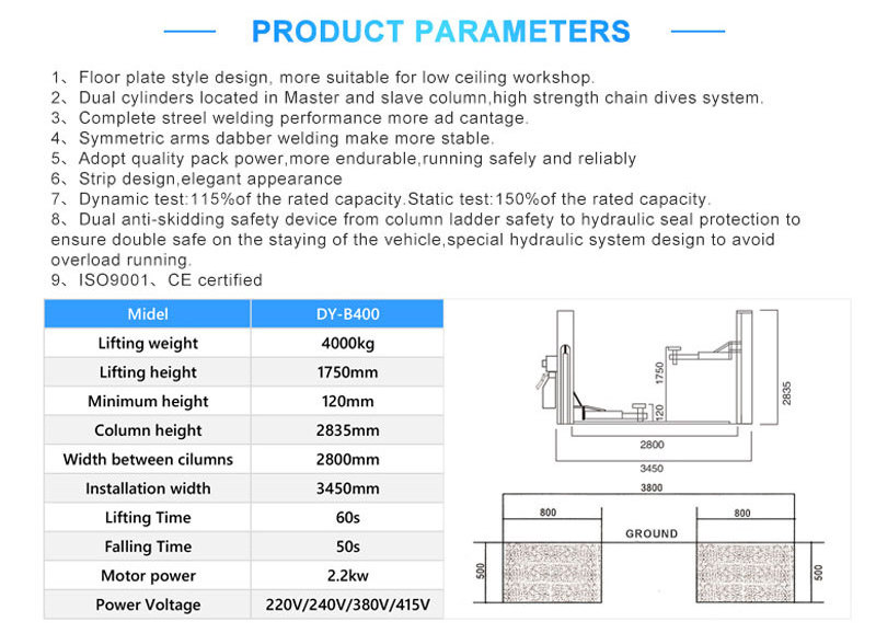 hot sale 3500Kg auto Frame Machine car Vehicle Repair  auto body repair equipment chassis straightening bench