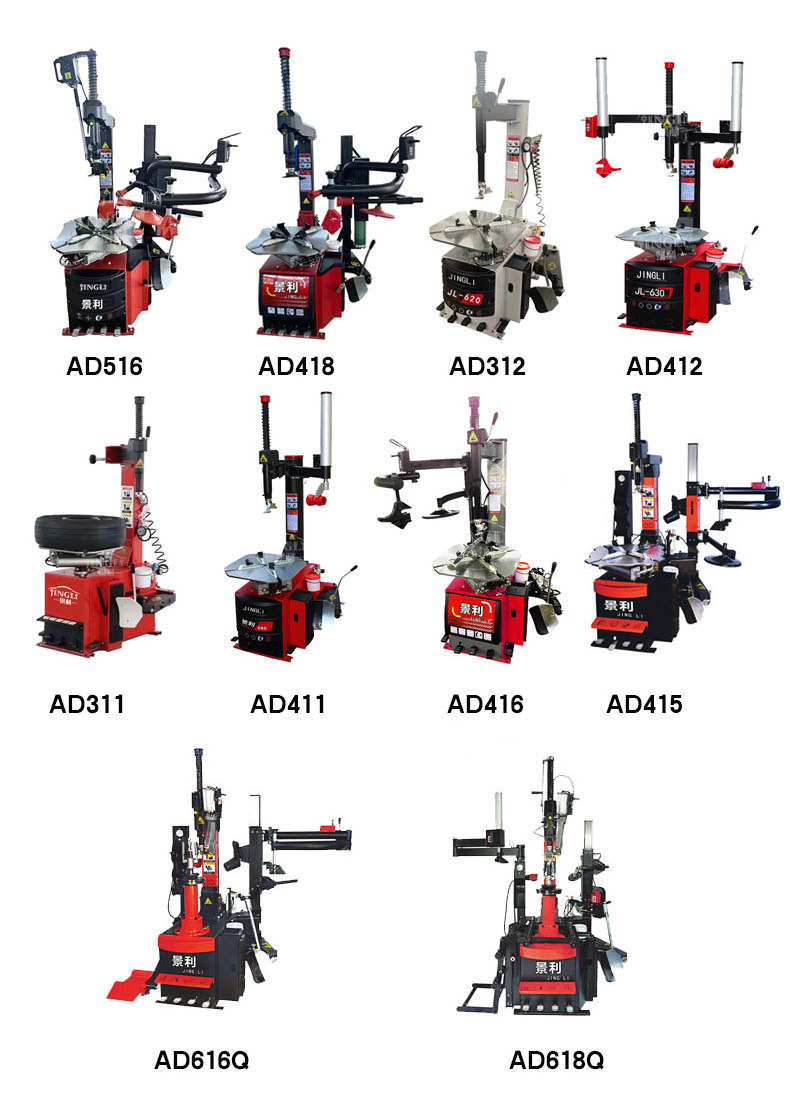 Tyre changing equipment 220V/380V manual tire changer for Tyre Changing Repair Garage 3-15'' Rim Clamping