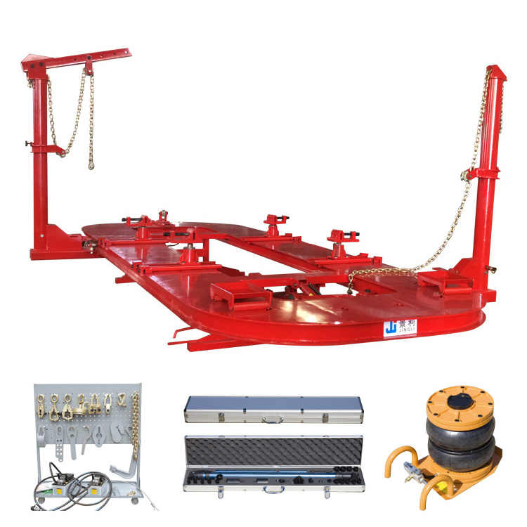 Red no hole Auto body frame craigslist straighteningc car pulling machine