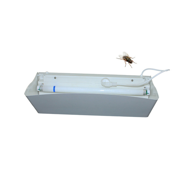 White Insect Light Trap Fly Catcher Lamp with Glue Board Fly Light Trap UV Lights