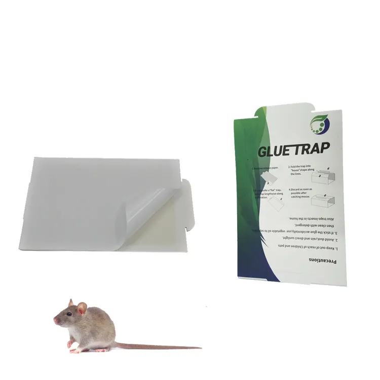 Large Mouse Glue Traps with Enhanced Stickiness, Rat Mouse Traps Outdoor, Easy to Set