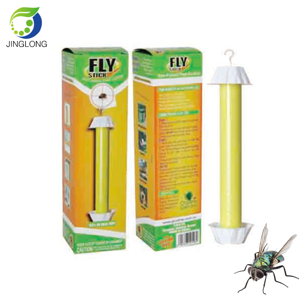 Fly Stick With Gold Lure Indoor or Outdoor Trapping of Flies insects